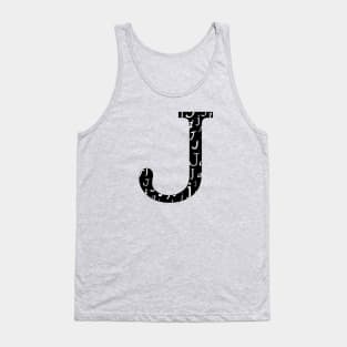 J Filled - Typography Tank Top